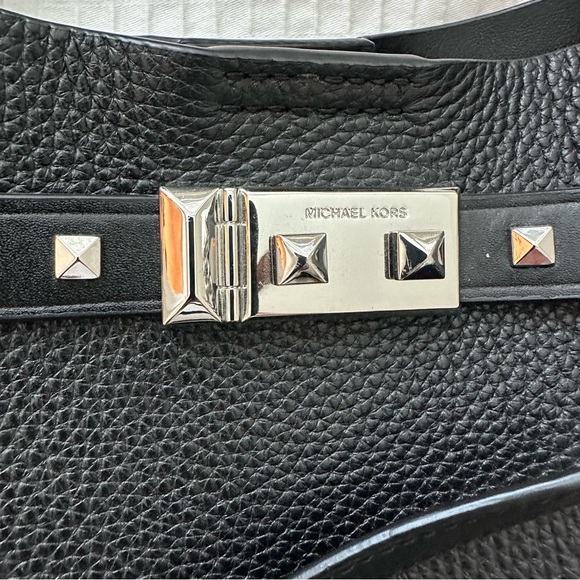 Michael Kors Black Leather Women's Bag - Picture 3 of 5